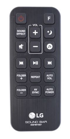 LG  Sound Bar Remote Control - Cov34445442